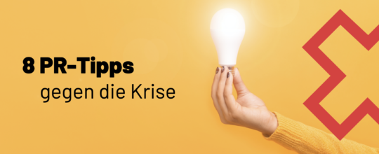 PR Tipps Corona-Krise